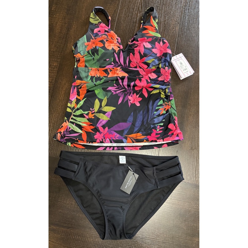 NWT Mismatched Branded Tankini Size M(10) #1103